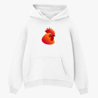 Толстовка худи оверсайз