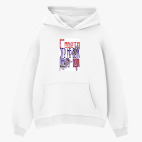 Толстовка худи оверсайз