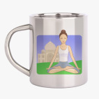 Кружка металлическая