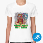 Женская спортивная футболка