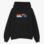 Толстовка худи оверсайз