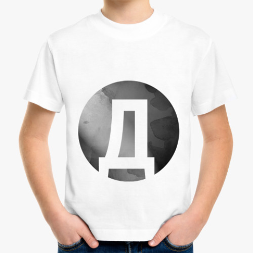 Детская футболка с принтом Alphabet