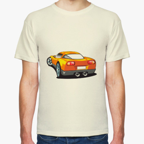 Футболка с принтом Автомобиль