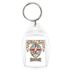 Брелок 4.2 x 2.9 см Grateful Dead