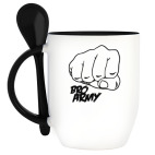 Кружка с ложкой