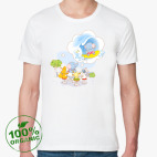 Мужская футболка органик