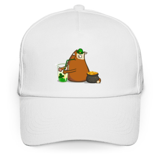 Кепка бейсболка с принтом Патрикот — Пятничный Котик №47