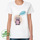 Женская футболка органик