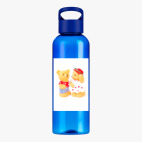 Прозрачная спортивная бутылка