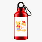 Металлическая бутылка 400 мл UV-DTF