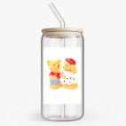 Банка с бамбуковой крышкой