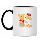 Кружка двухцветная