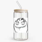 Банка с бамбуковой крышкой