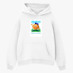 Толстовка худи оверсайз