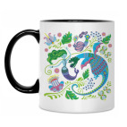 Кружка двухцветная