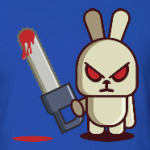 Злой кролик с пилой