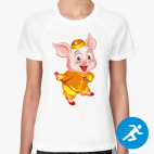 Женская спортивная футболка