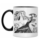 Кружка двухцветная