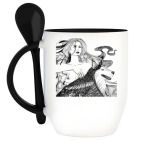 Кружка с ложкой