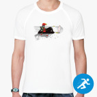 Мужская спортивная футболка