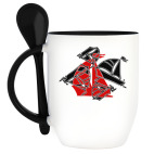 Кружка с ложкой