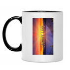 Кружка двухцветная