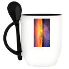 Кружка с ложкой