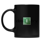 Кружка цветная UV-DTF