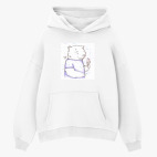 Толстовка худи оверсайз