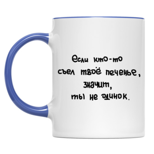 Кружка с принтом Печенье