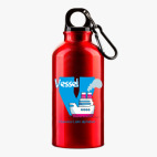 Металлическая бутылка 400 мл UV-DTF