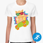 Женская спортивная футболка