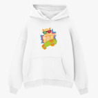 Толстовка худи оверсайз