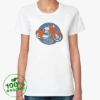 Женская футболка органик