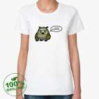 Женская футболка органик