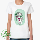 Женская футболка органик