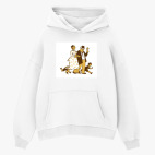 Толстовка худи оверсайз