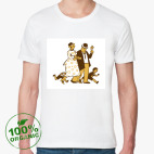 Мужская футболка органик