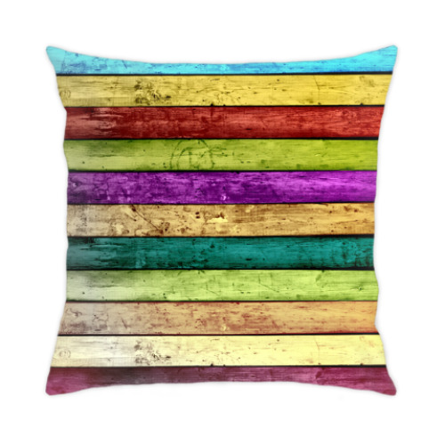 Подушка с принтом Colorfull