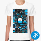 Женская спортивная футболка