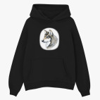 Толстовка худи оверсайз