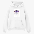 Толстовка худи оверсайз