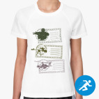 Женская спортивная футболка