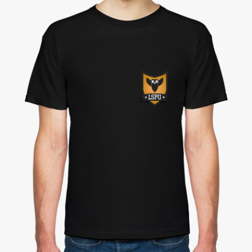 Футболка с принтом LSPU