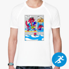 Мужская спортивная футболка