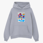 Толстовка худи оверсайз