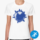 Женская спортивная футболка