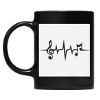 Кружка цветная UV-DTF