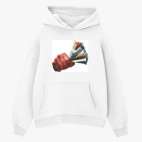 Толстовка худи оверсайз