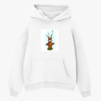 Толстовка худи оверсайз